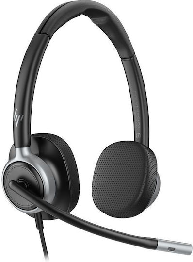 HP Poly Mission 625 On Ear Căști Multimedia cu Microfon și Conectivitate USB-A