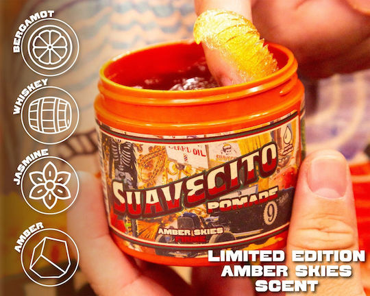Suavecito Firme Hold Summer Pomade 2026 Amber Skies