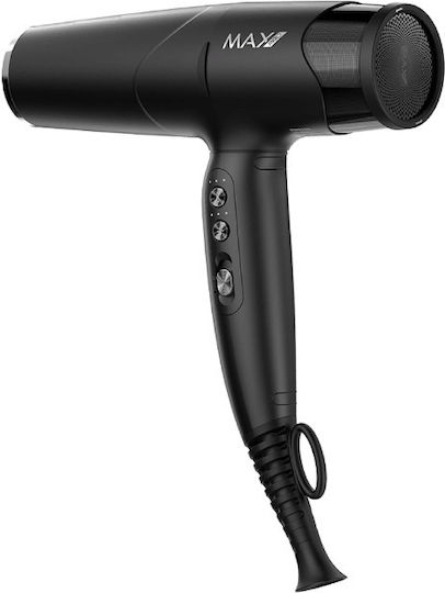 Max Pro Professional Hair Dryer with Diffuser 2400W