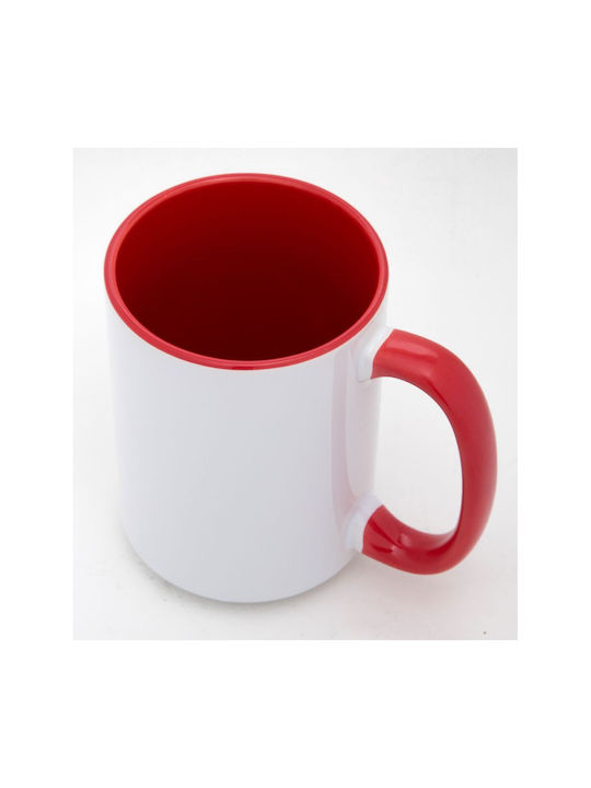 Koupakoupa Jordan Ceramic Mug Red 450ml
