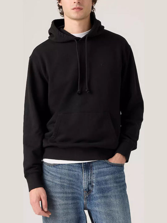Levi's Original Original Hanorac Mineral Negru cu Glugă