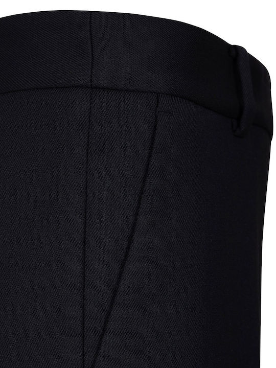 Women's Fabric Trousers Black