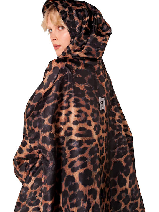 Damenjacke Für Winter Braun-Schwarz