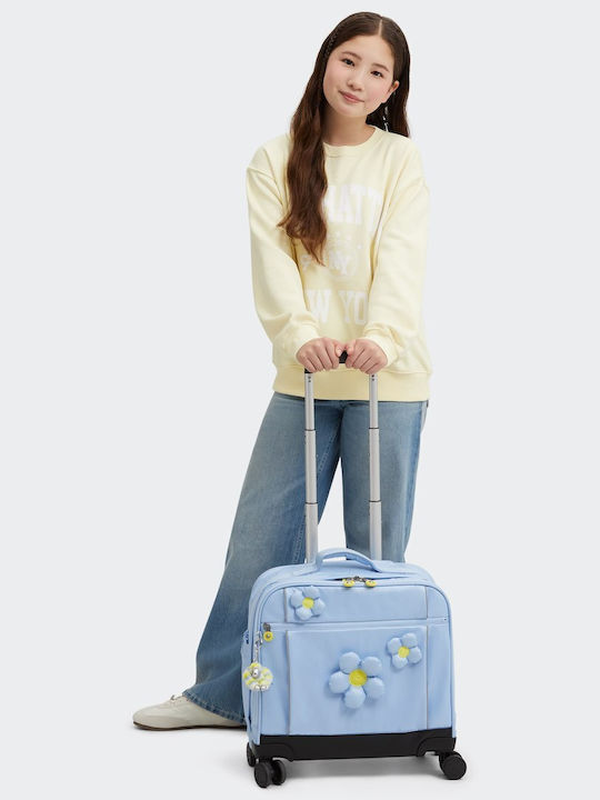 Kipling New Storia Schulranzen Trolley Bloom Crush Metallic 25lt 40,5 x 20 x 45cm