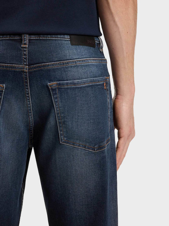 Re.maine Re.maine Men's Jeans Pants Elastic with Regular Fit Dark Aged Denim