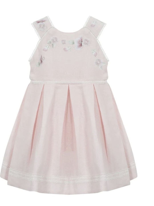 Lapin Pink Baptism Dress
