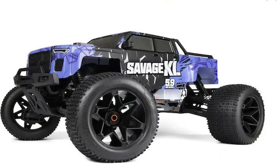 HPI Racing Savage Mașină Teleghidată Monster Truck 4WD Albastră