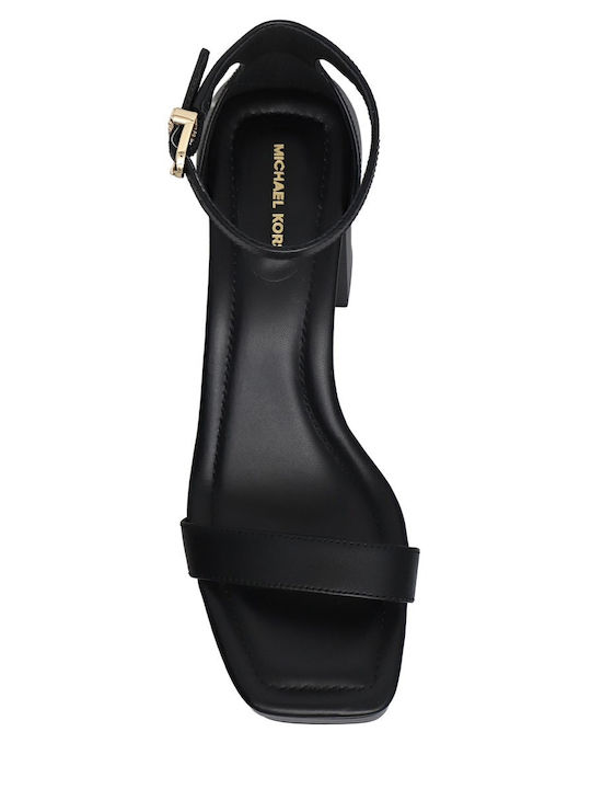 Leather Sandals Black