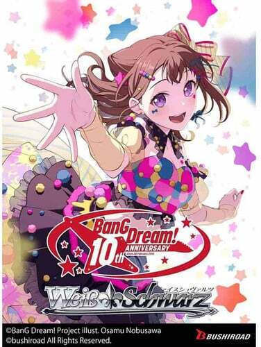 Bushiroad Weiss Schwarz BanG Dream! Pachet Booster Aniversar 10 Ani (Engleză)