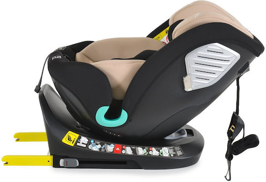 Moni Serengeti Autositz i-Size mit ISOfix Beiges 0-36 kg
