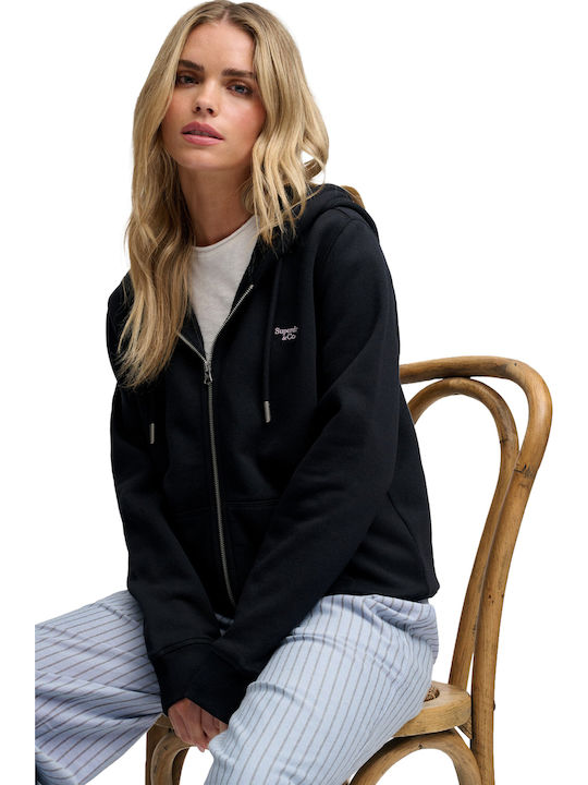 Damen Sweatshirt Strickjacke Eclipse Marineblau