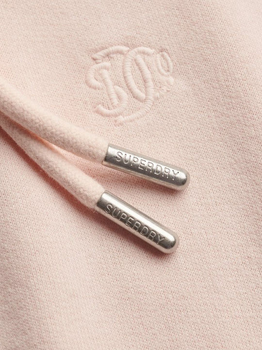 Дамска суитшърт жилетка Rose Blush Pink