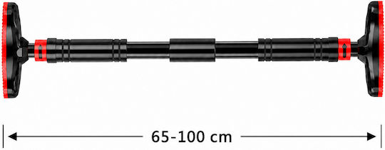 Door Pull-Up Bar 65-100cm for User up to 120kg