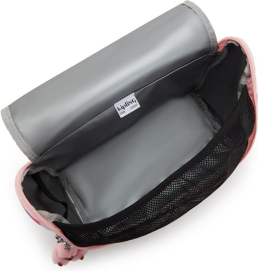 Kipling New Kichirou School Snack Bag 6 Litre Flower Stamp 20.5x12.5x23cm