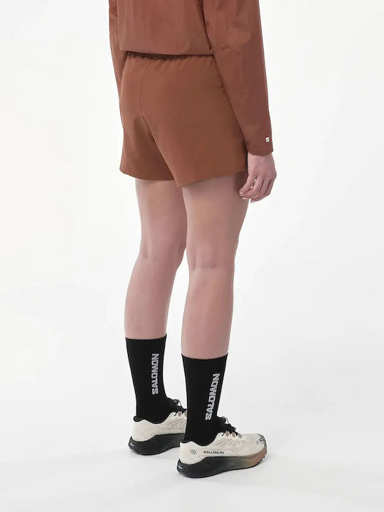 Women's Activewear Brown Shorts