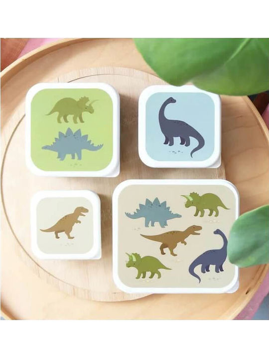 A Little Lovely Company Dino School Set 16lt