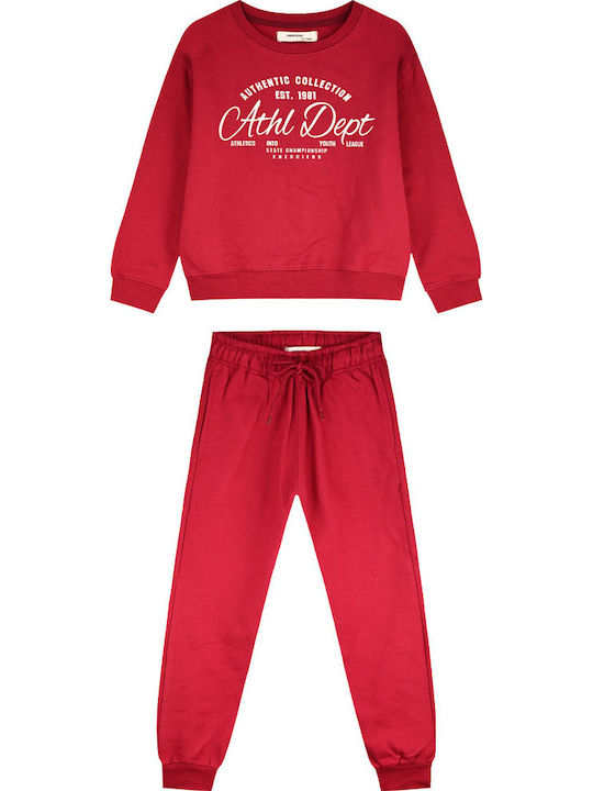 Kids Tracksuit Magenta 2 Pieces