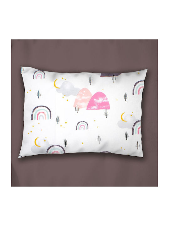 Dimcol Baby Cotton Pillowcase Multicolour 45x35cm