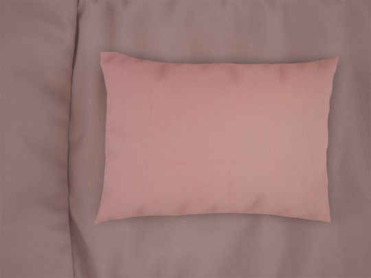 Dimcol Baby Pillowcase Dusty Rose 45x35cm