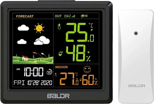 RainPoint B0389WST2H2-V1 Ασύρματος Μετεωρολογικός Σταθμός Αναλογικός Επιτραπέζιος