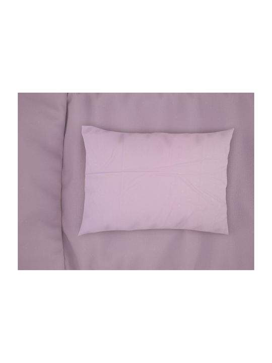 Dimcol Βρεφική Μαξιλαροθήκη Light Purple 45x35εκ.