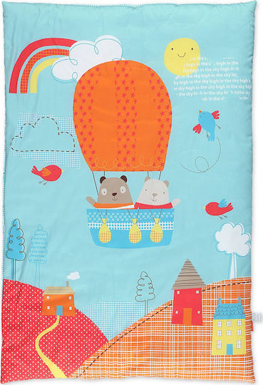 Nef-Nef Homeware Βρεφικό Κουβερλί Joy Animals 90x140cm Nef-Nef Homeware Βρεφικό Κουβερλί Joy Animals 90x140cm