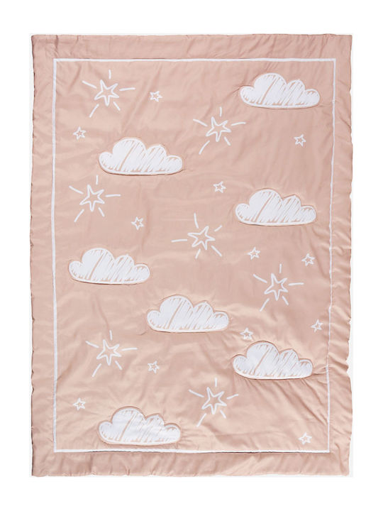 Das Home 4746 Baby Fun Βρεφικό Κουβερλί Microfiber Ροζ 110x150cm