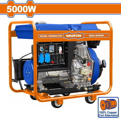 Wadfow Generator Petrol cu Autostart și Putere Maximă 6.3kVA