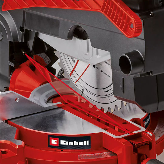 Einhell Te-ms 254 T Φαλτσοπρίονο Διπλής Κοπής 2000w 254mm #4300341