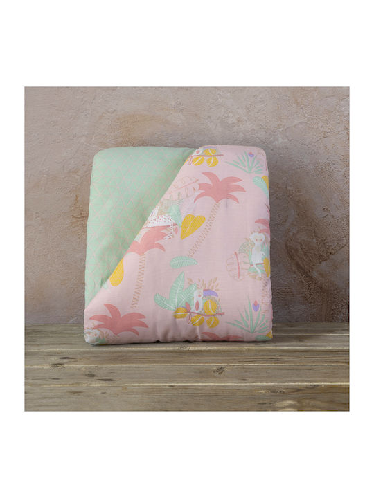 Nima Little Paradise Pătură pentru bebeluși Bumbac Multicolor 100x140cm