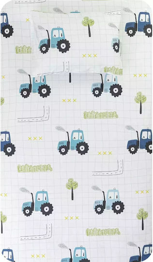 Borea Single Set Trucky White 160x240cm Borea Single Set Trucky White 160x240cm