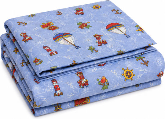 Comfort Single Set Light Blue 270x165cm