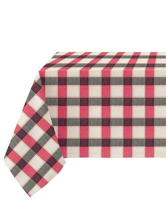 Sunshine Tablecloth 5452 Red 140x220cm