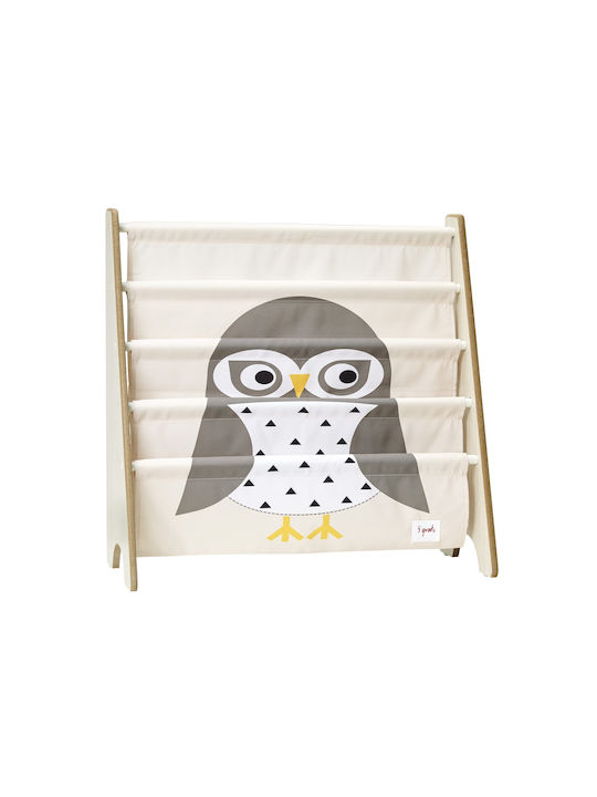 Owl Bibliotecă pardoseală Lemn Owl 25.4x25.4x61cm
