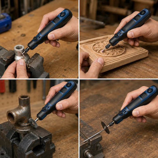 HL18668-269 Rotary Multi Tool 1x0.7Ah with Speed Setting