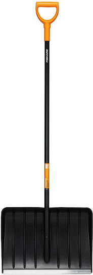 Fiskars Snow Shovel with Shaft 155cm and Plastic Handle