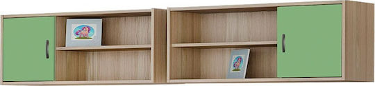 S2 Етажерка Стена Latte-Green 100x30x41см S2 Етажерка Стена Latte-Green 100x30x41см