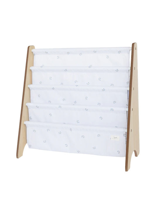 Bibliotecă pardoseală Lemn Ivory 62x25.4x61cm