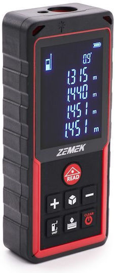 Zemek Μέτρο Laser ΖΚ-J12-60 με Εύρος Μέτρησης 0.05m-60m