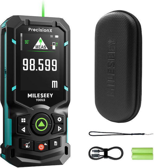 Mileseey Laser Distance Meter S50 with Measuring Range 0.05m-120m