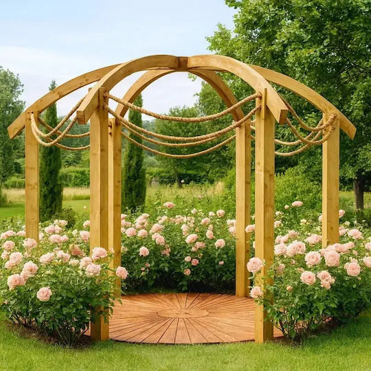 Showood Garden Fencing Material 1pcs Brown