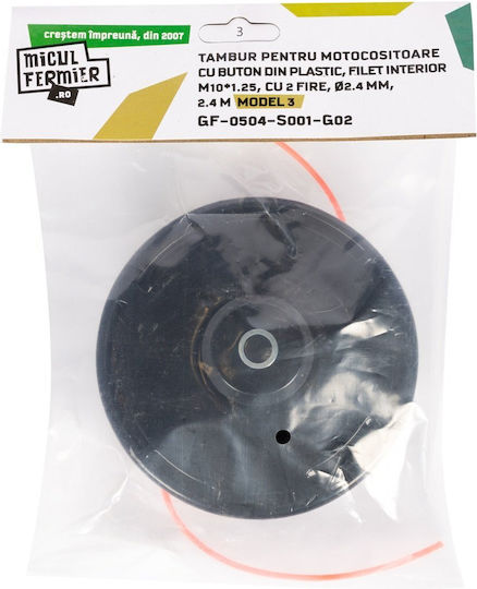 Tambur Micul Fermier M10*1.25 2f 2.4mm*2.4m Bp Model3