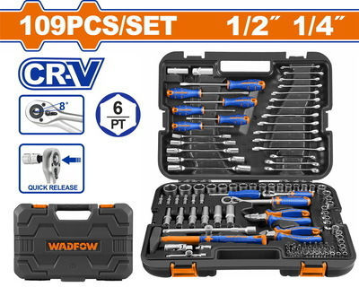 Wadfow Tool Case with 109 Tools
