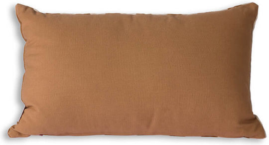 HK Living Velvet Brown Sofa Cushion 30x50cm
