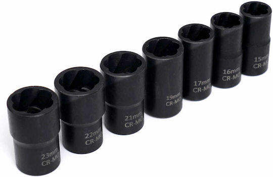 Impact Steckschlüssel-Set Bit Kraft&dele 1/2'' 15 Stücke Kd11793