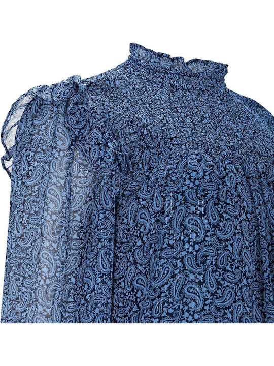 Long Sleeve Women's Shirt Blue