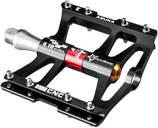 Rockbros Bicycle Pedals Flat Black