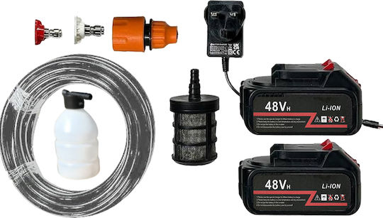 Pressure Washer with 2 Batteries