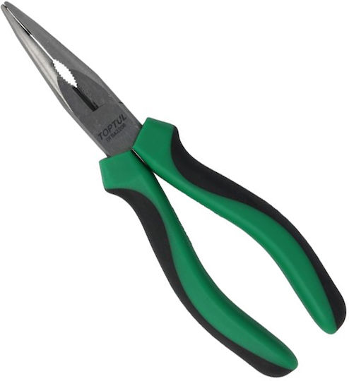 Toptul Curved Needle Nose Pliers 200mm Cutting Plier Curved Length 200mm