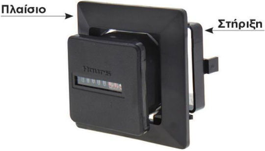 Operating Hour Counter Electric Panel Meter Analog Single-phase 01.032.0032